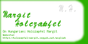 margit holczapfel business card